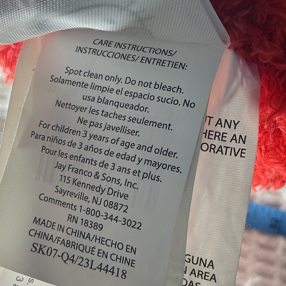 Sanrio hello kitty fuzzy red dress plush pillow buddy . New without tags - Picture 9 of 12